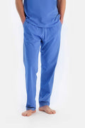 Erkek Relaxed Rahat Beli Lastikli Pijama Altı - İndigo - 1