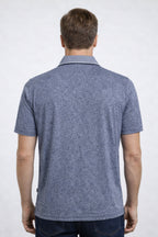 Erkek Polo Yaka Baba Grubu Kısa Kollu Tişört Regular Fit Yazlık - Lacivert - 3