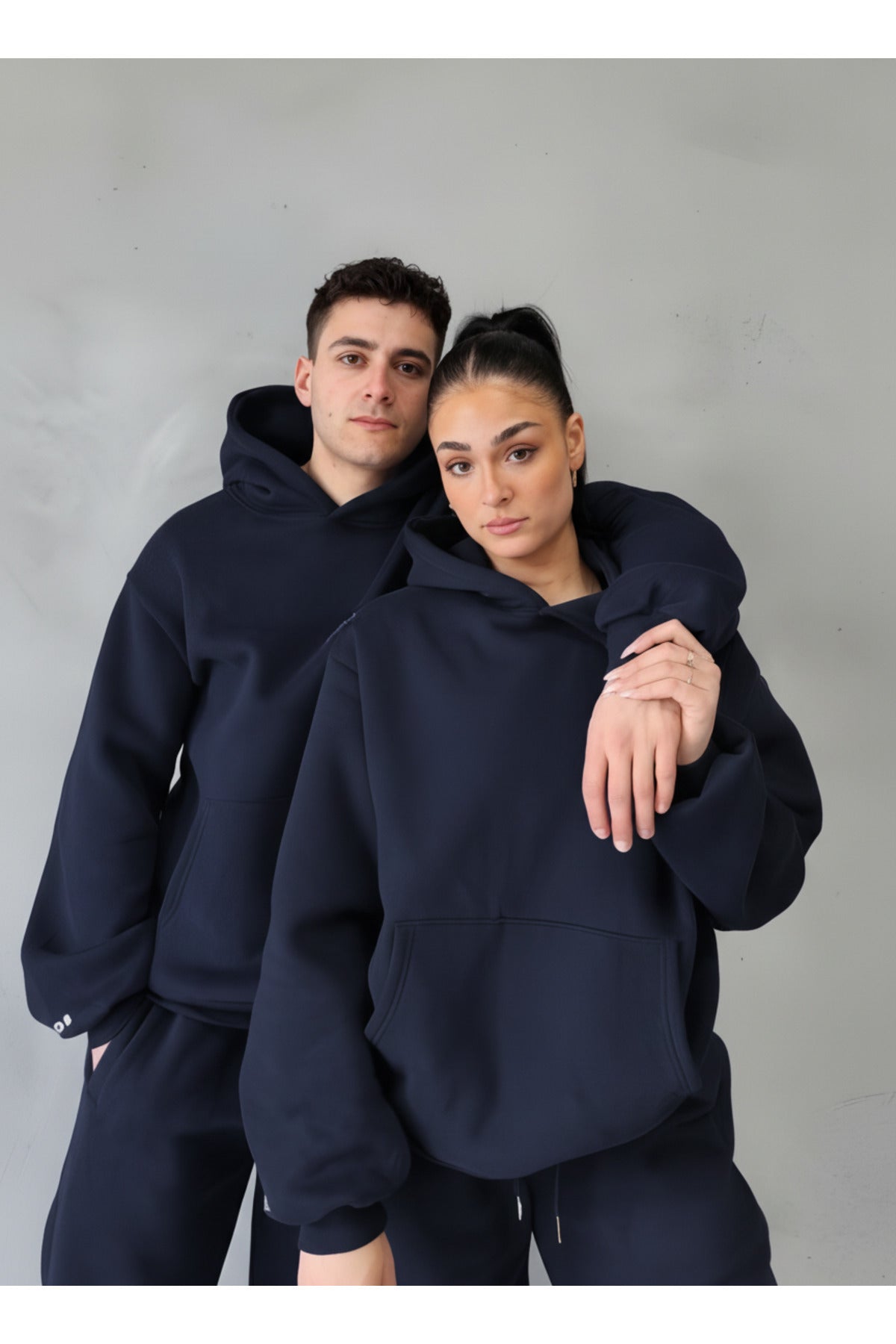 Unisex Çi̇ftleri̇n Kullanimina Uygun 3 İ̇pli̇k Eşofman Takimi (tekli̇) - Lacivert - 3