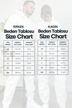 Kadın Erkek Trend Model Çiftlere Özel 3 İplik Oversize Kışlık Kalın Eşofman Takımı (tekli̇) - Beyaz - 3