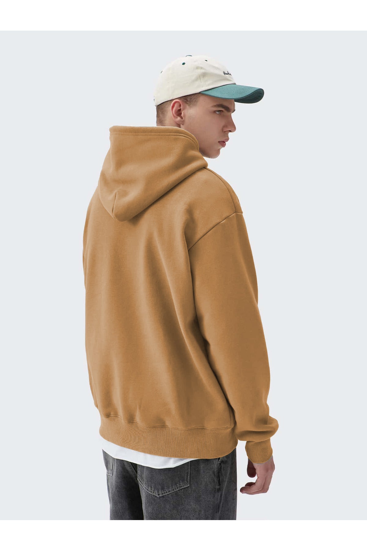 Erkek Okul Sweatshirt - Vizon - 4