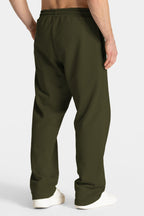 Erkek Kısa Kollu Basic Oversize Eşofman Takımı - Haki - 3