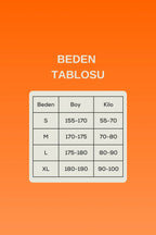 Erkek Oversıze Beli Bağlamalı Rahat Kısa Kollu T-shirt Ve Pijama Takımı - Antasit Melanj - 6