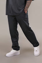 Erkek Penye Rahat Beli Lastikli Pijama Altı - Füme - 2