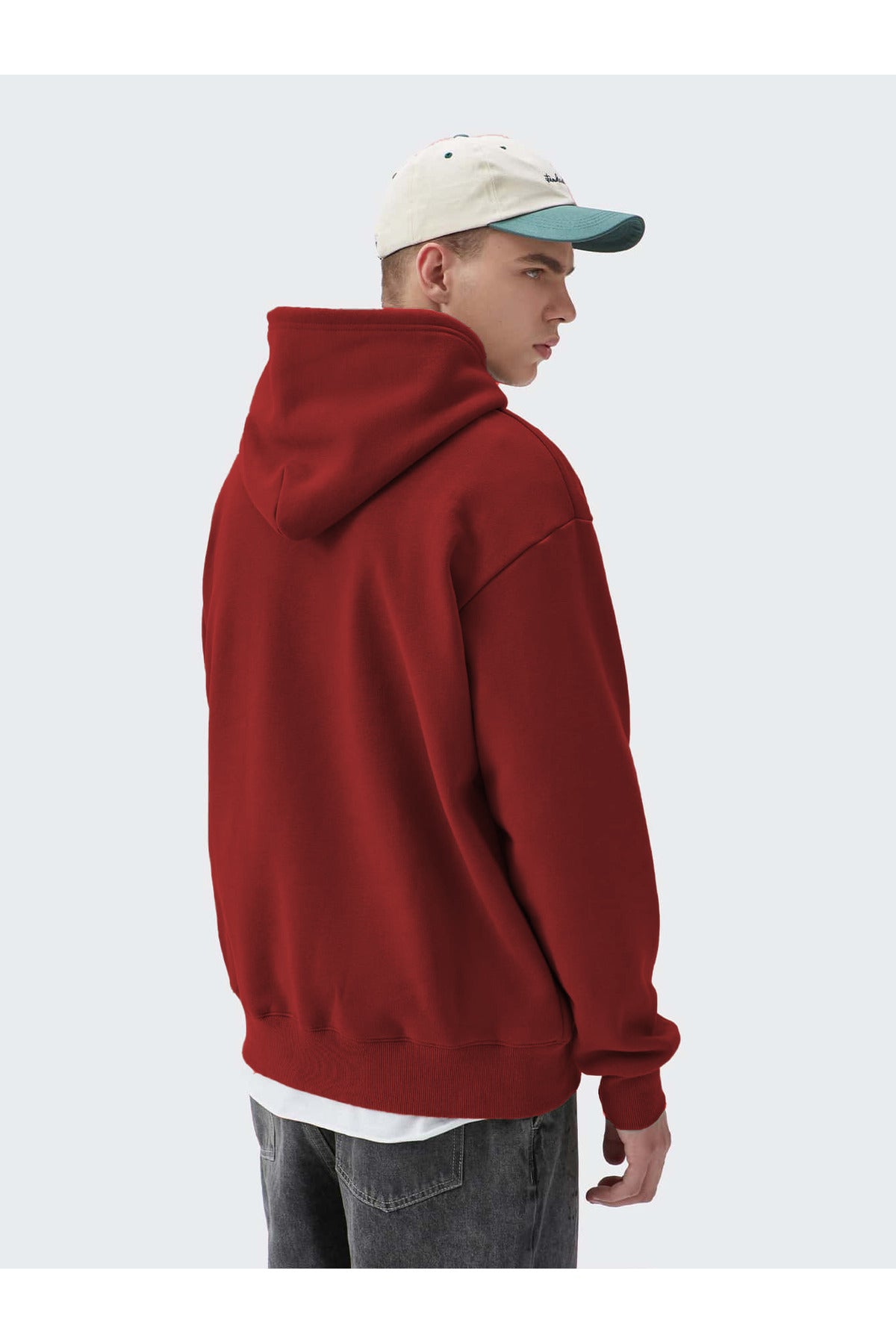 Erkek Okul Sweatshirt - Kırmızı - 4