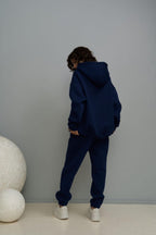 Kadin 3 İ̇pli̇k Laci̇vert Eşofman Takimi - Lacivert - 3