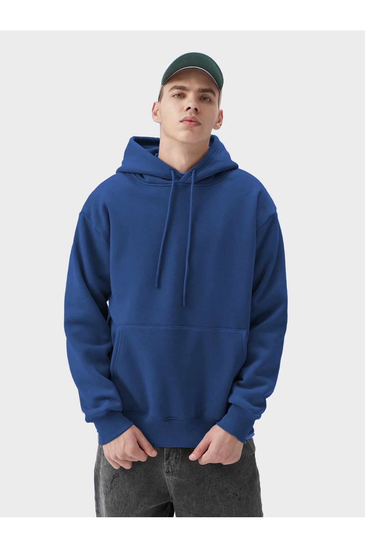 Erkek Okul Sweatshirt - Saks Mavisi - 2