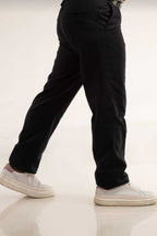 Genç Lise Boy Okul Pantolonu Dokuma Kumaş Pantolon - Lacivert - 4