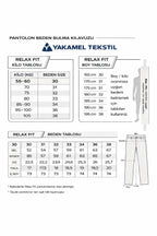 Erkek Regular Fit Beli Lastikli Bağcıklı Jogger Yan Cepli Rahat Kesim Pantolon - Gri - 3