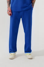 Erkek Yazlık Beli Lastikli Pijama Altı - İndigo - 1
