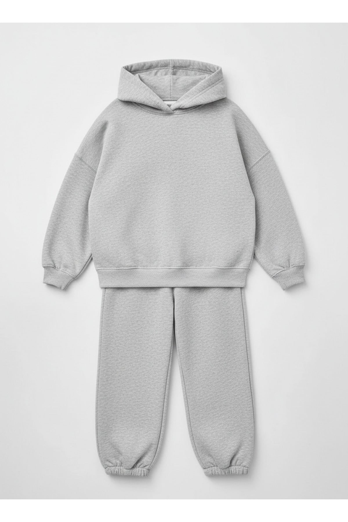 Unisex Anne Baba Çocuk Kombi̇ni̇ 3 İ̇pli̇k Şardonlu Eşofman Takimi - Grimelanj - 2