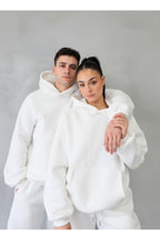 Unisex Çi̇ftleri̇n Kullanimina Uygun 3 İ̇pli̇k Eşofman Takimi (tekli̇) - Beyaz - 3