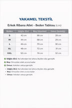 Erkek Basic, Nefes Alabilir, Esnek, Günlük & Spor Kullanım Fitilli Sporcu Atleti - Kırmızı - 6