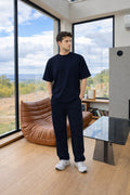Yeni Sezon Erkek Oversize Takım Trend Model - Lacivert - 1