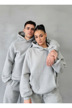 Unisex Çi̇ftleri̇n Kullanimina Uygun 3 İ̇pli̇k Eşofman Takimi (tekli̇) - Gri Melanj - 3