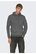 Erkek Genç Lise Boy Okul Sweatshirt - Füme - 2