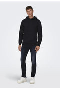 Erkek Genç Lise Boy Okul Sweatshirt - Siyah - 1