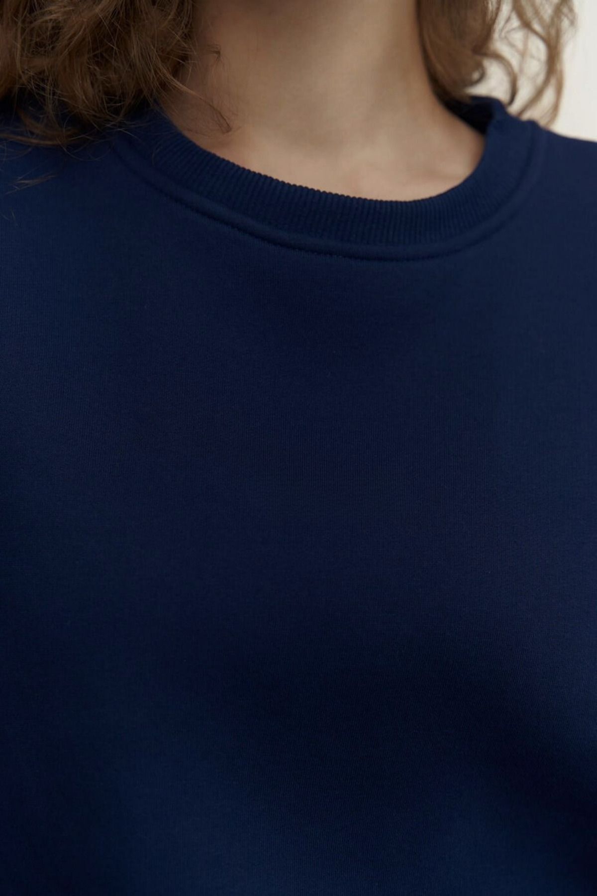 Kadin Oversi̇ze Yumuşak Eşfoman Takimi - NAVYBLUE - 5