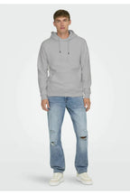 Erkek Genç Lise Boy Okul Sweatshirt - Gri - 1