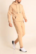 Erkek Eşofman Takımı Bej Jogger - Bej - 1