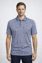 Erkek Polo Yaka Baba Grubu Kısa Kollu Tişört Regular Fit Yazlık - Lacivert - 4