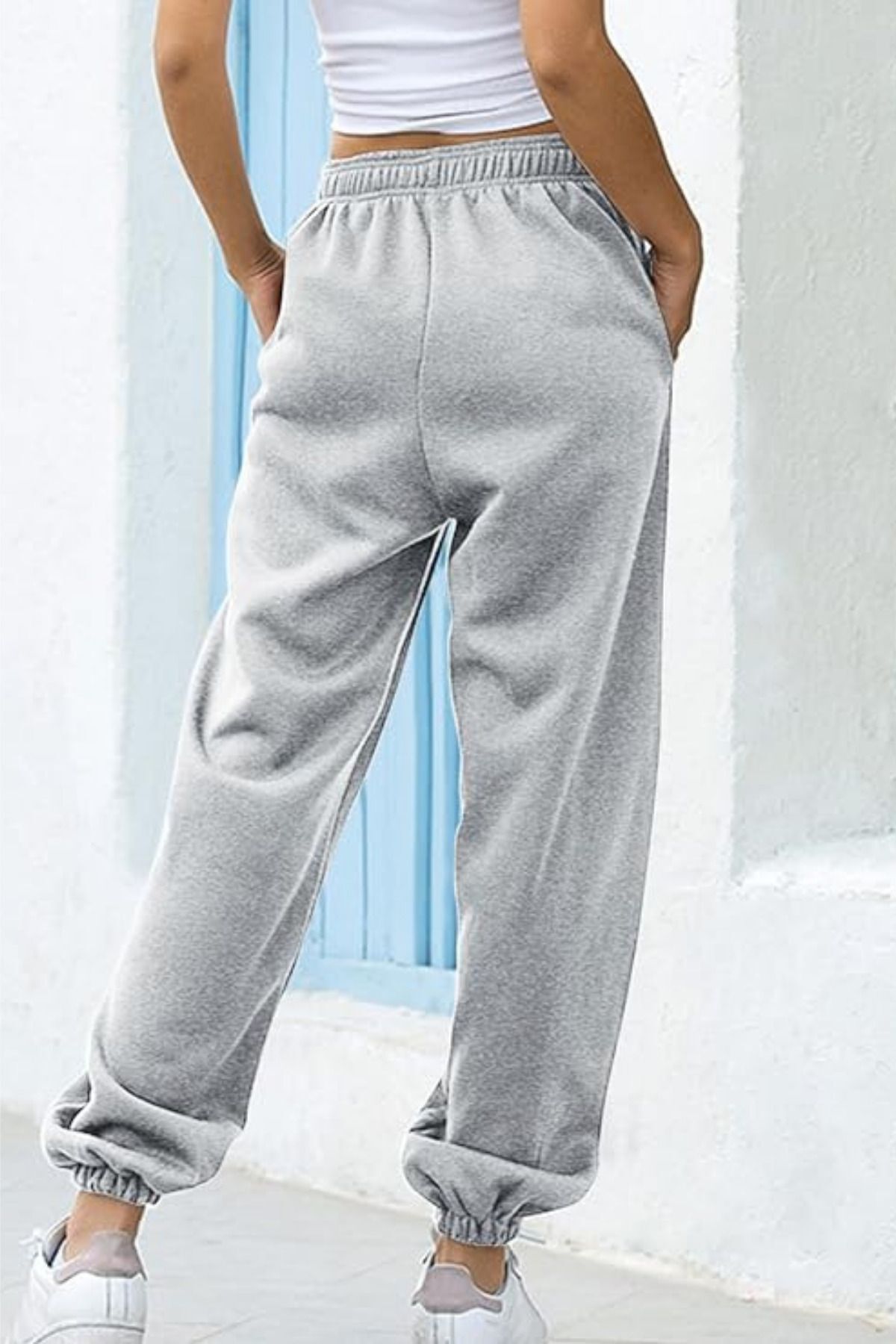 Kadın Gri/gray Jogger Eşofman Altı - Gri - 2