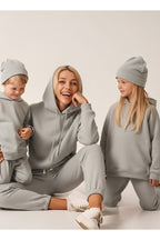 Unisex 3 İ̇pli̇k Çi̇ftlere Uygun Ai̇le Eşofman Takimi - Grimelanj - 1