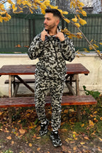 Efsane Oversize 3iplik Kalın Eşofman Takımı Unisex - Kamuflaj - 1