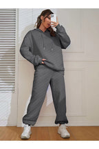 Kadin Oversi̇ze Jogger Eşfoman Takimi - Füme - 1