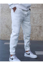 Unisex Ekru Ob Comfort Eşofman Altı - Ekru - 2