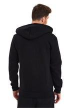 Unisex Si̇yah Tam Fermuarlı Hırka Sweatshirt Kapşonlu Kanguru Cepli Kadın Erkek - Siyah - 6