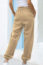 Kadın Bej/beige Jogger Eşofman Altı - Beige - 2