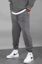 Füme Erkek Basic Regular Fit Erkek Eşofman Altı - Füme - 2