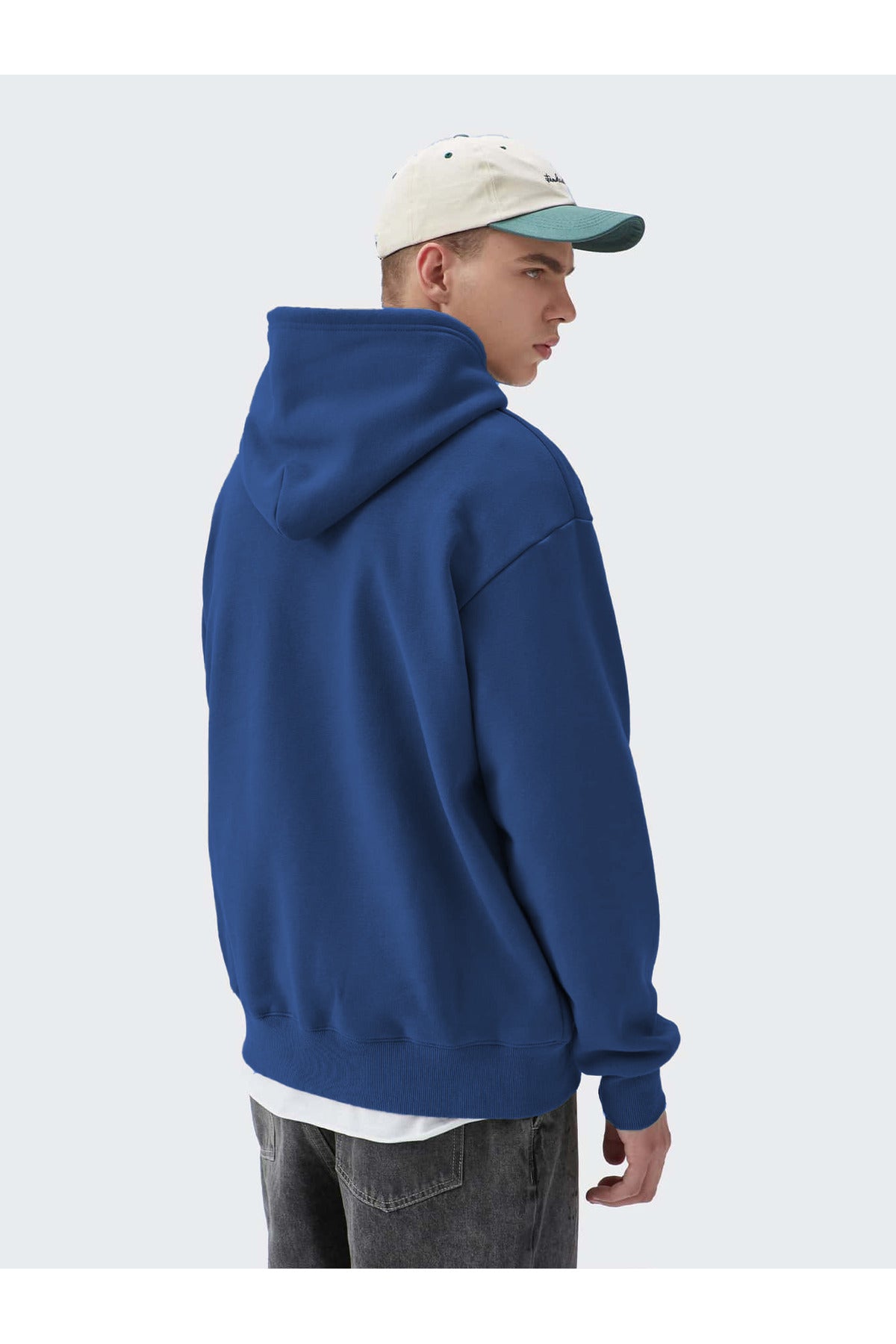 Erkek Okul Sweatshirt - Saks Mavisi - 4