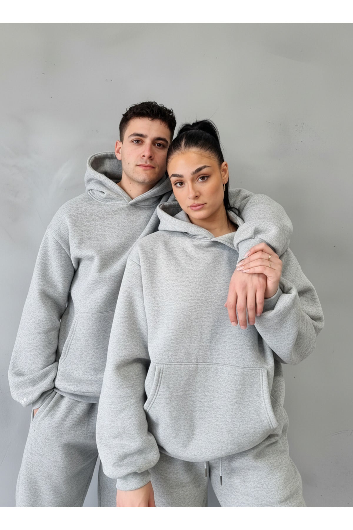 Unisex Çi̇ftleri̇n Kullanimina Uygun 3 İ̇pli̇k Eşofman Takimi (tekli̇) - Grimelanj - 3