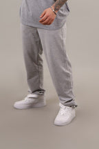 Erkek Penye Rahat Beli Lastikli Pijama Altı - Gri - 5