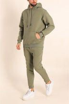 Erkek Yumuşak Kumaş Eşofman Takimi İ̇çi̇ Şardonlu - HAKİMELANJ - 3
