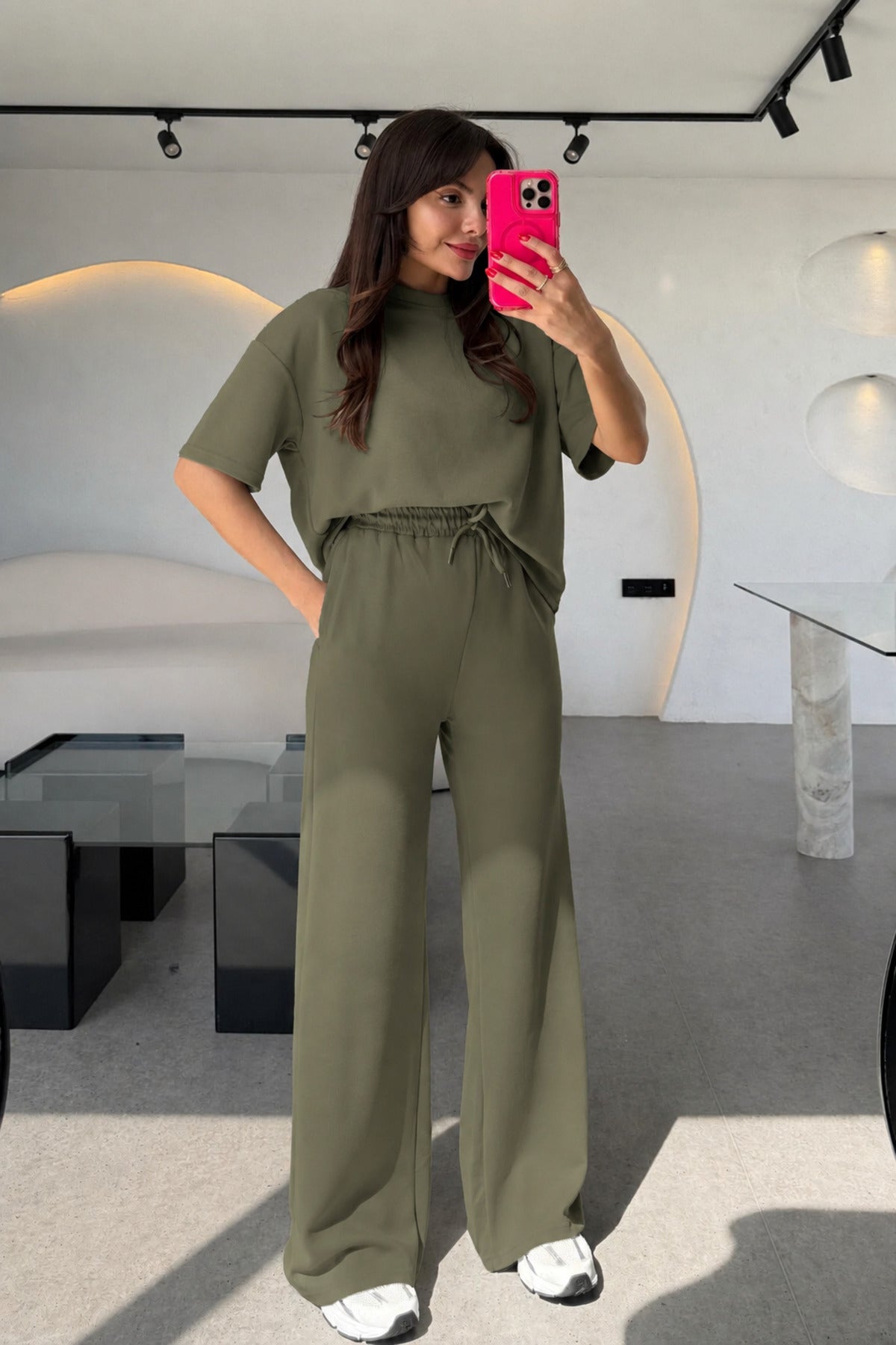 Kadın Trend Model Yazlık Alt Üst Takım - Hakii - 1