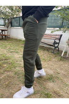 Unisex Haki Yeşil Ob Comfort Eşofman Altı - Haki Yeşil - 3