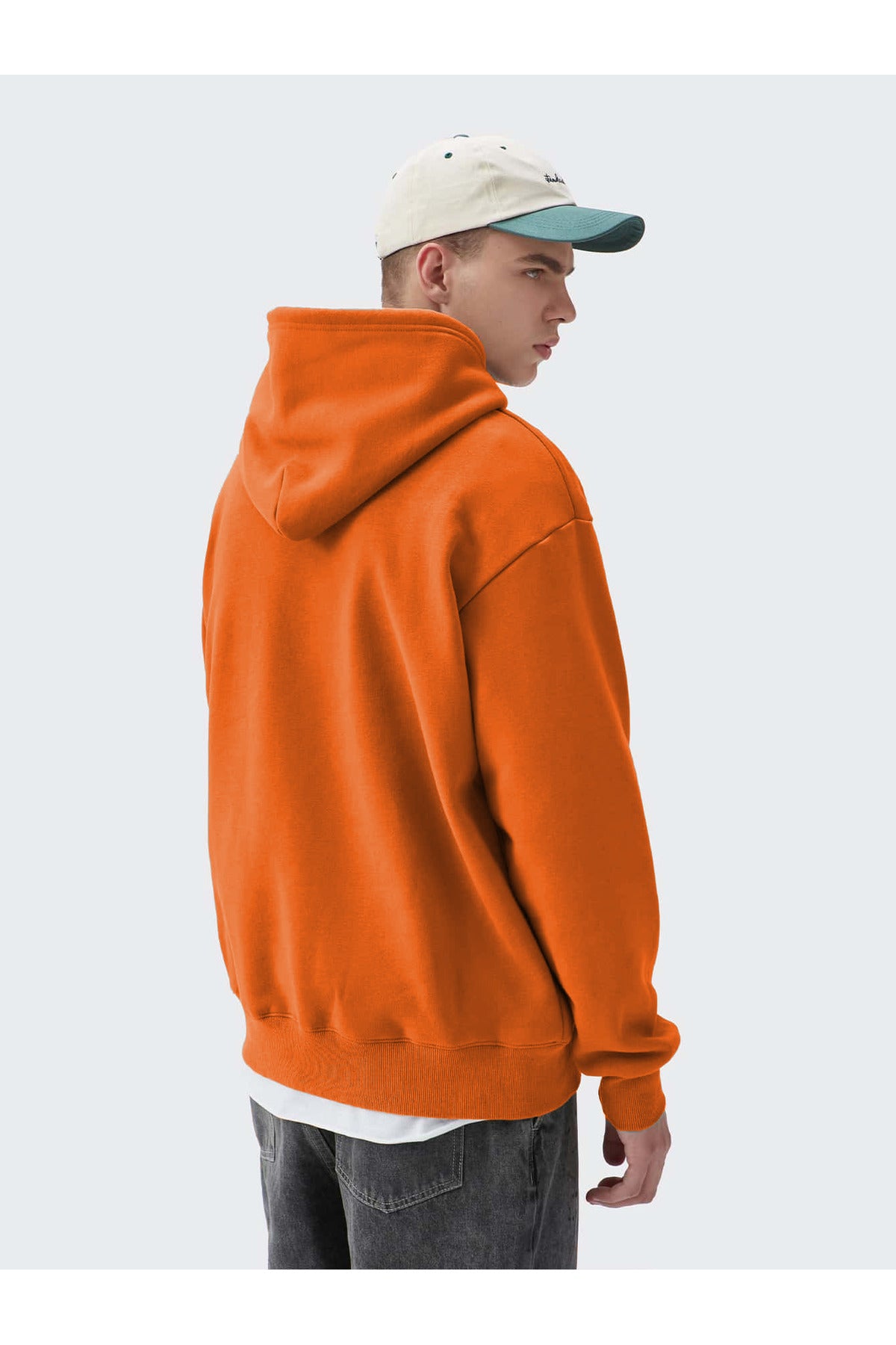 Erkek Okul Sweatshirt - Turuncu - 4
