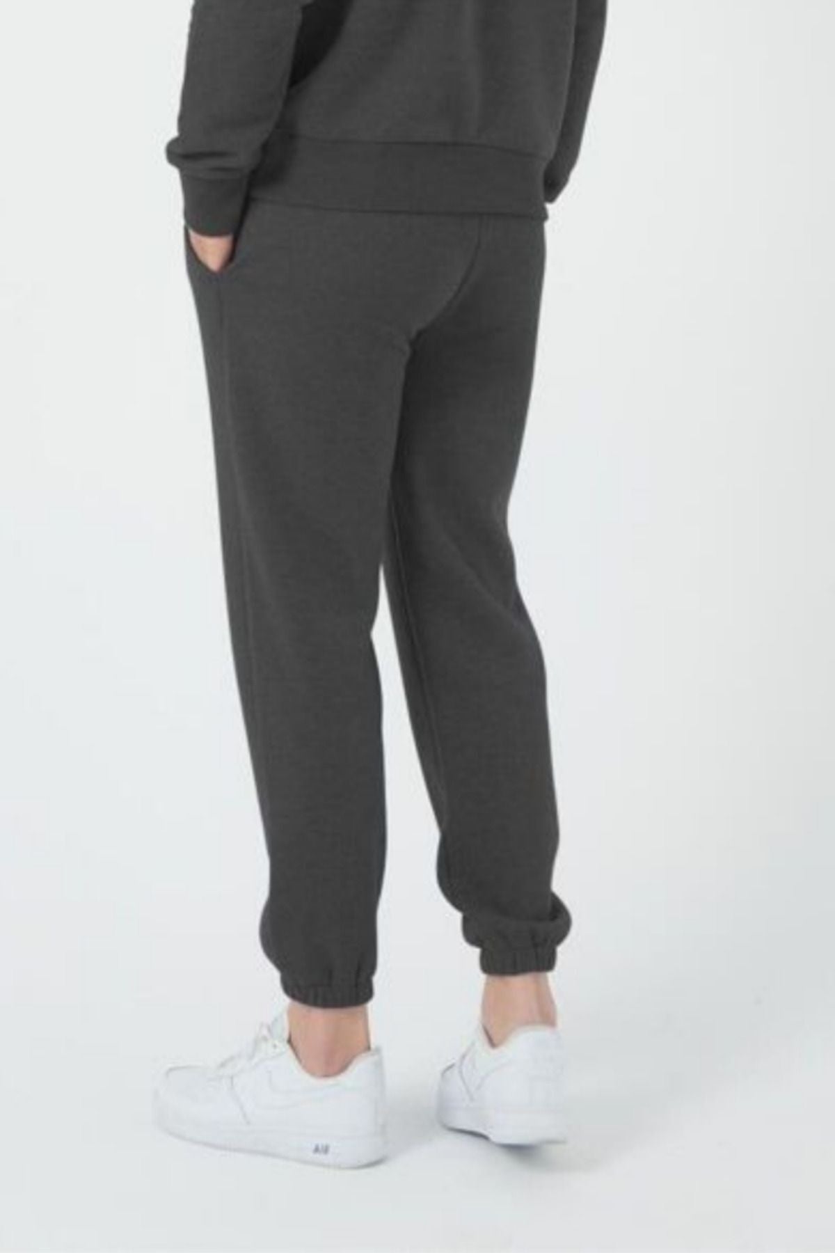 Unisex Füme Eşofman Altı - Füme - 3