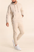 Erkek Eşofman Takımı Krem Jogger - Krem - 1