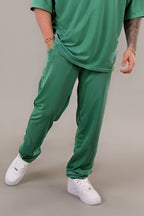 Erkek Penye Rahat Beli Lastikli Pijama Altı - Yeşil - 2