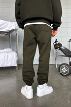 Erkek Trend Model Oversize Günlük Ve Spor Model Eşofman Takımı - Haki - 3