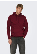 Erkek Genç Lise Boy Okul Sweatshirt - Bordo - 2