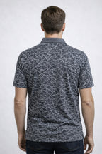 Erkek Polo Yaka Baba Grubu Kısa Kollu Tişört Regular Fit Yazlık - Gri Melanj - 3